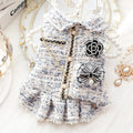 Princess Skirt for Pets with Pearl Accents