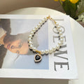 Retro Love Crystal Pendant Necklace for Pets
