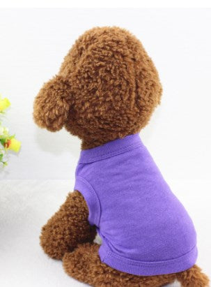 Pure Cotton Dog Vest for Pets